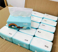 Özel logo kağıdı 2 kat 3 kat Yüz peçete 1000 kağıt doku kağıdı 800 kağıt