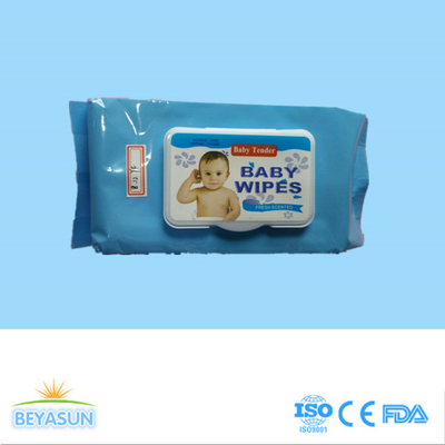 Bebek Temizleme Spunlace Bebekler İçin Tek Kullanımlık Islak Mendil