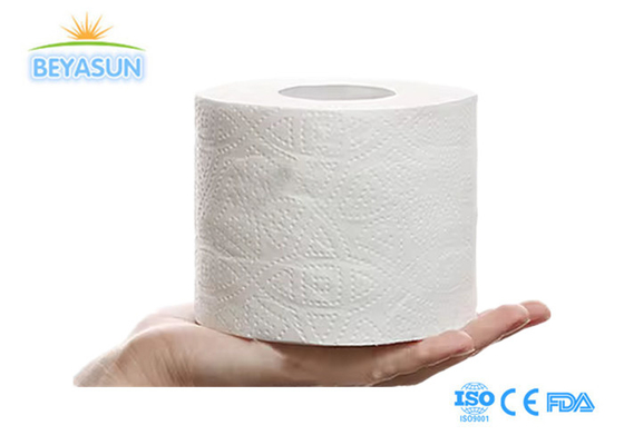 Fabrika Ultra Yumuşak Tuvalet Kağıdı Toplu Standard Rulolar 3 kat banyo kağıdı ruloları