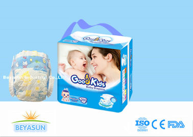 Özel Etiket Bebek Bebek Bezi Hassas Ciltler İçin Nefes Alabilir Tek Kullanımlık Bezi