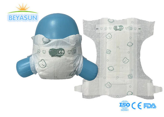 Yumuşak solunumlu tek kullanımlık bez Premium bezler Hızlı emilim Yeni Doğan Bebek bezleri