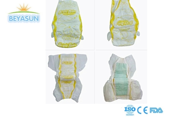 Kuru Bebek Bezi Tek Kullanımlık XL XXL Boy Yumuşak Nefes Alabilen Sızdırmaz Baskı Özellikleri Süper Şirin Sade