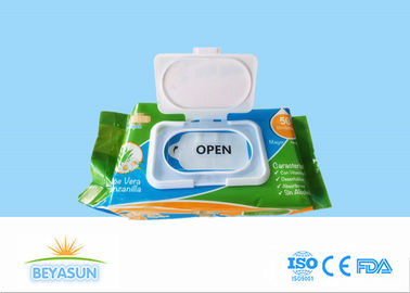 15x20 CM Doğal Islak Mendil Bay Temizleme İçin 50 Adet Sevimli Paketleme ile